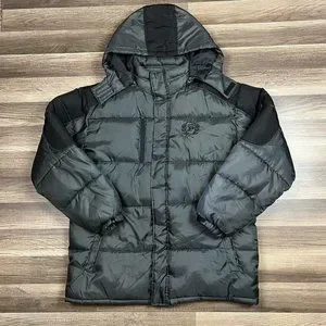 Phat Farm Jackets Coats Y2K Phat Farm Heavy Full Zip Puffer Jacket Coat Gray Black Size 2XL XXL Color Gray Size 2XL Tito Playa10 s Closet